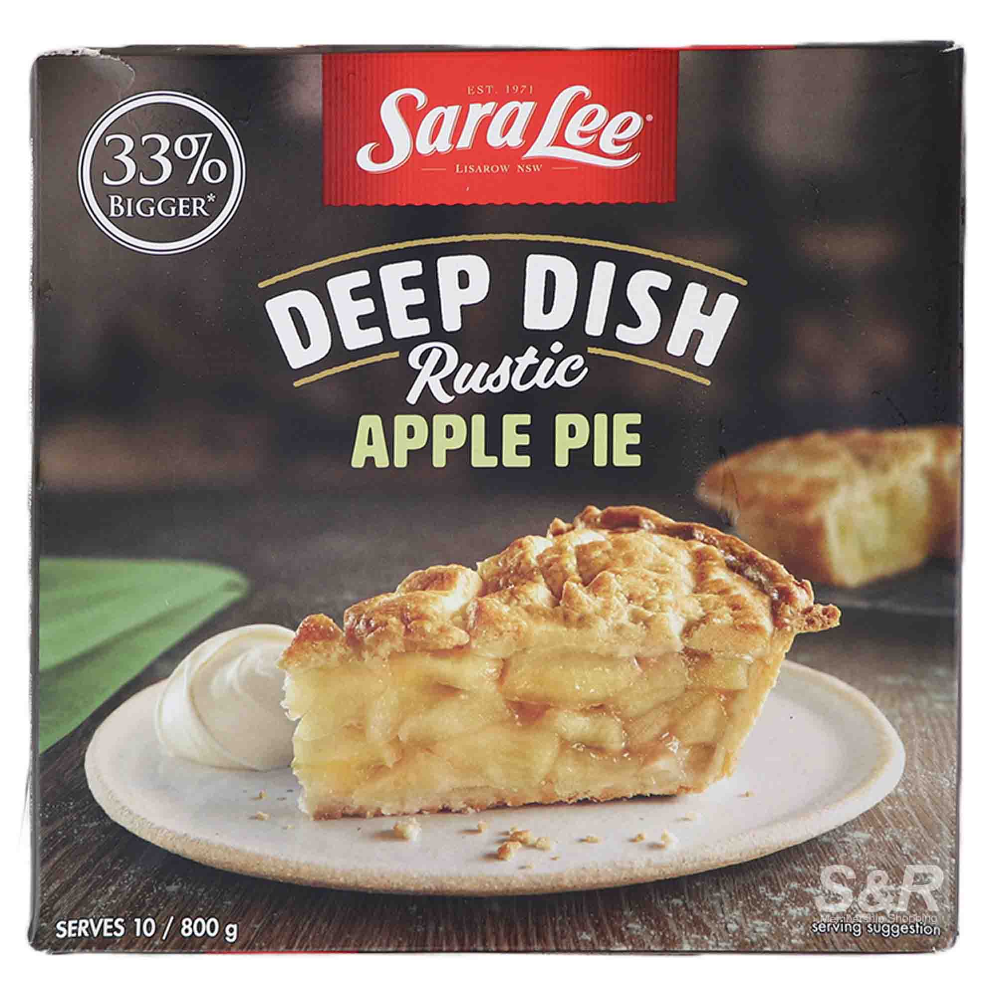 Sara Lee Deep Dish Rustic Apple Pie 800g Sara Lee Deep Dish Rustic Apple Pie 800g